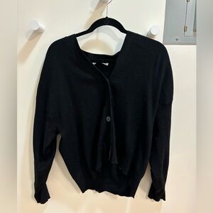 Zara black cardigan
